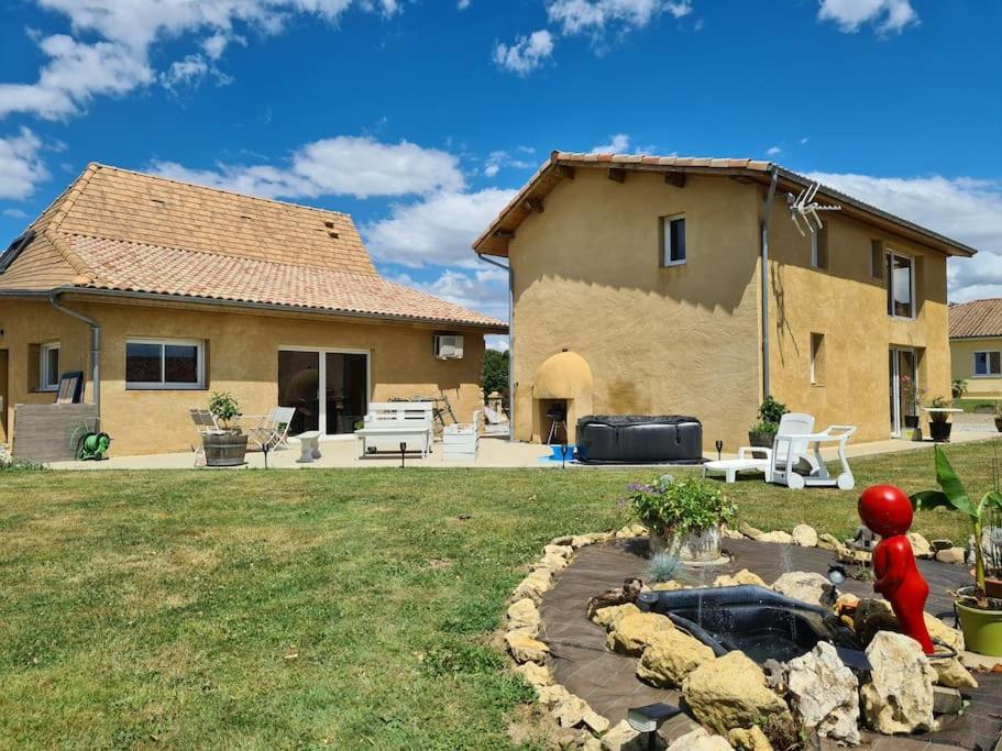 Corps De Ferme Labarthe A Pimbo Villa Bagian luar foto