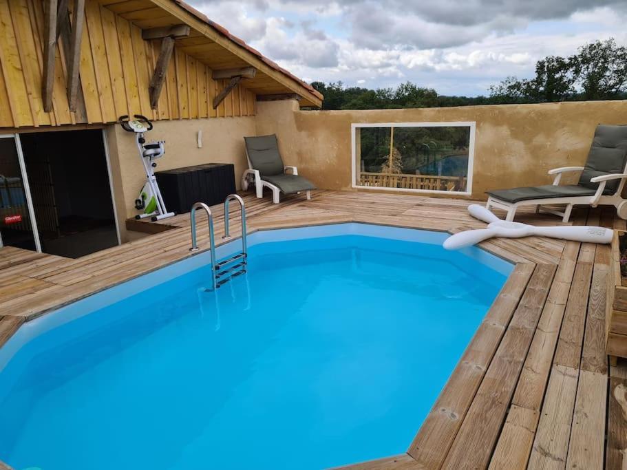 Corps De Ferme Labarthe A Pimbo Villa Bagian luar foto
